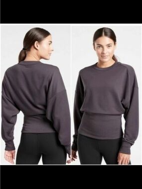 Athleta Potrero Sweatshirt Shale 599673